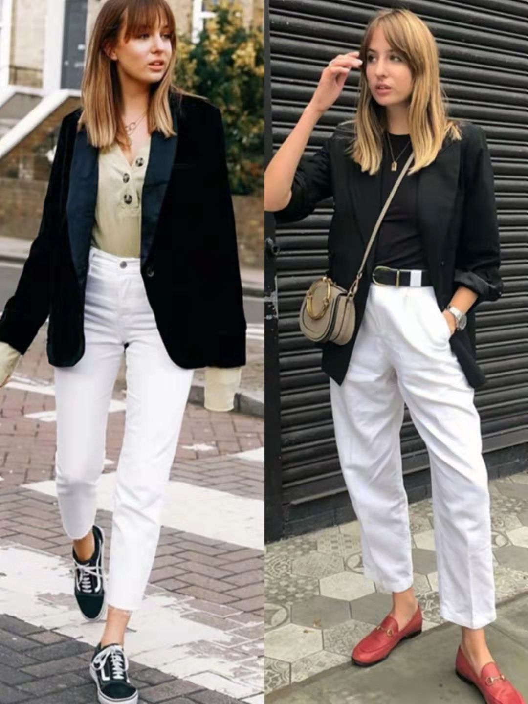 阔腿裤 ?阔腿裤过时了,今年秋天流行的是“九分裤”,青春时尚谁穿谁美