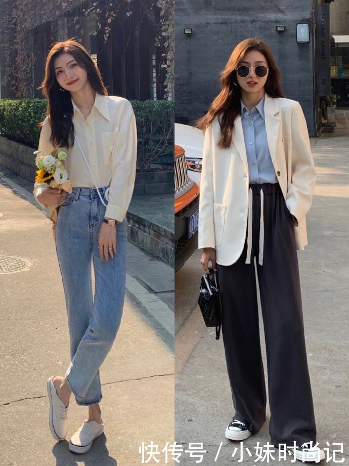 丢掉刻板印象搭配“衬衫”,学点实用技巧,怎么搭都时髦显瘦
