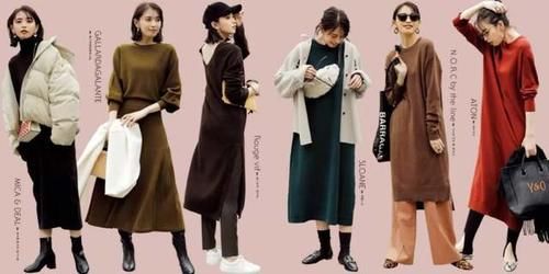  今冬火了一条裙子叫“针织连衣裙”，温柔知性，配大衣棉服穿很美