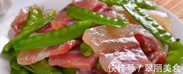 荷兰豆|美食推荐腊肉炒荷兰豆，糖醋鸡翅，口水香干，椒油炝拌莴笋