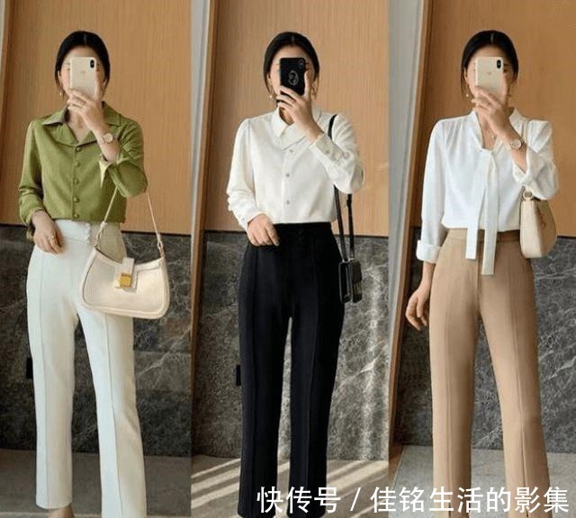 直筒裤 这3条裤子,可以搭配出整个秋天的造型,每天出门不烦恼!