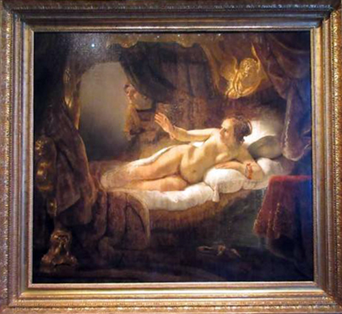 油画@临摹伦勃朗油画数十年,终于在冬宫博物馆见到真身