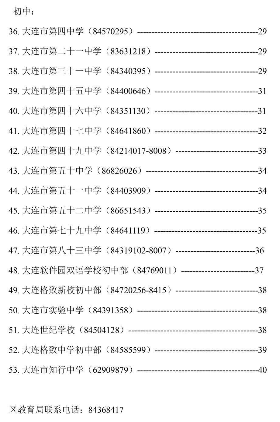 沙河口区|沙河口区学区公示！