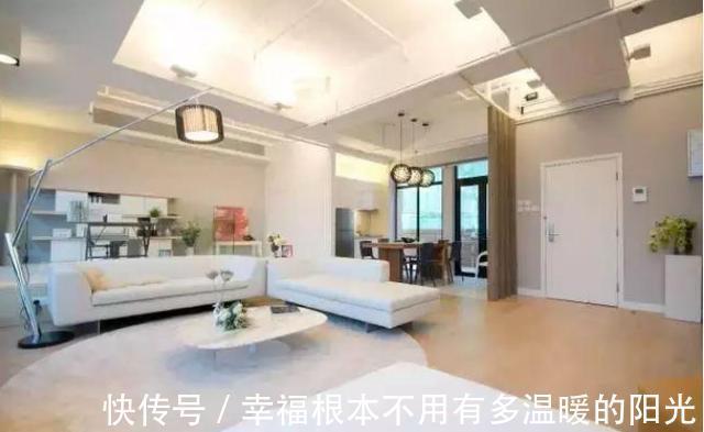 墙壁|94㎡简约一室房，没有墙的设计，连卧室都是“隐藏”起来的