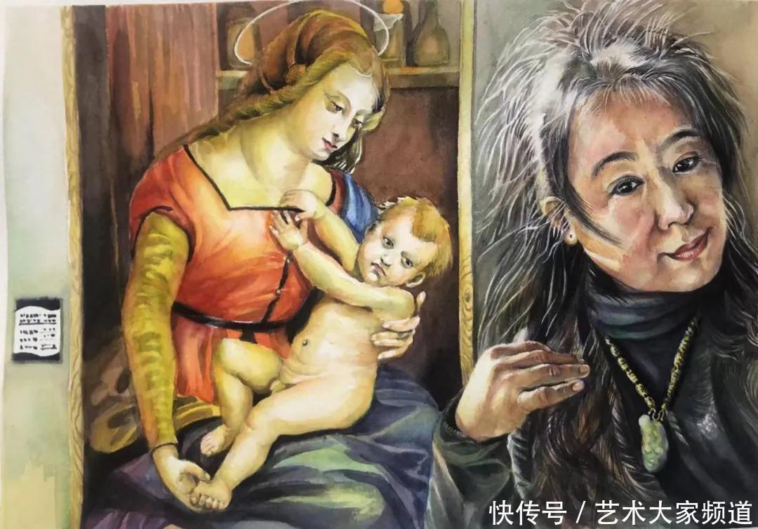 流浪者|【百年辉煌·2021最具收藏价值艺术家】赵丽作品鉴赏