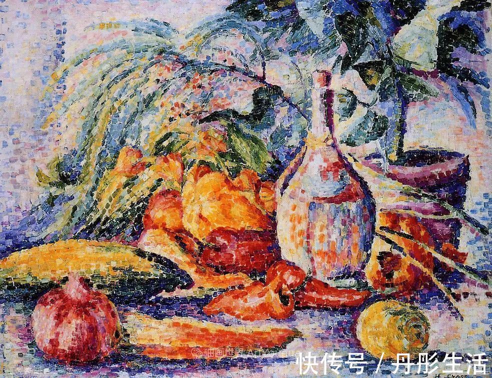 点彩|新印象派中,色调最生动,色阶最耀眼的点彩画家!