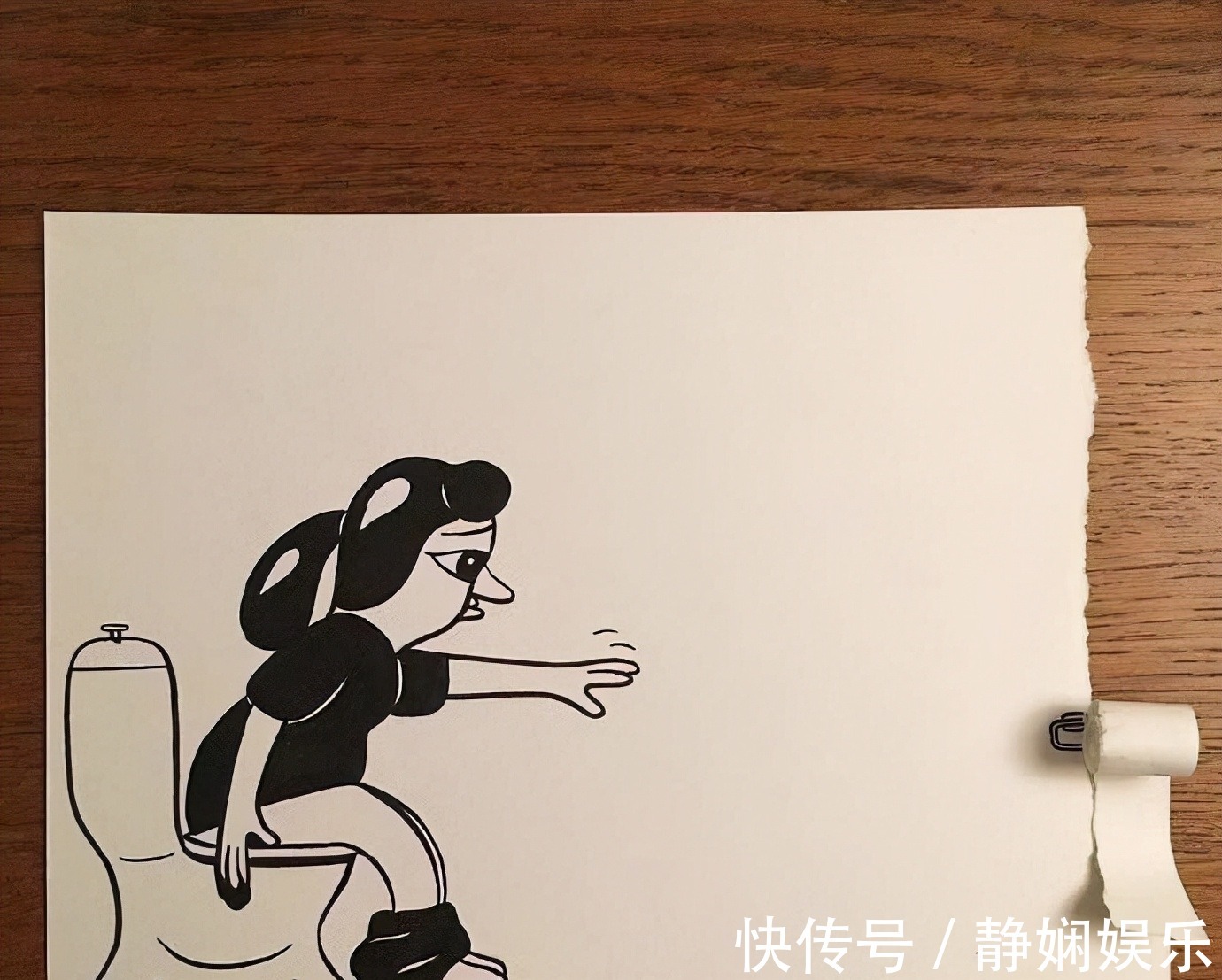 废纸！如此画作，想象力完美体现，这才是画家应该有的样子，太有创意了