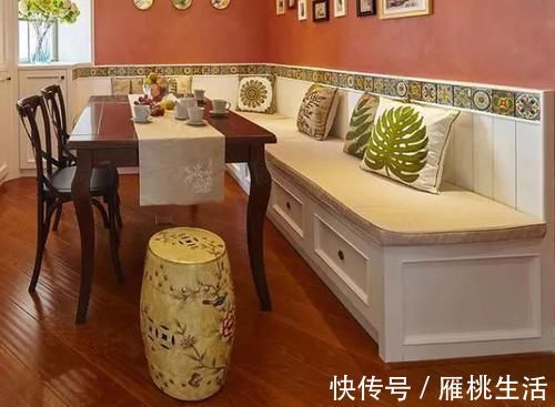师傅|头一次见有人装这样的餐桌,师傅都夸好,回家我也学装一个!