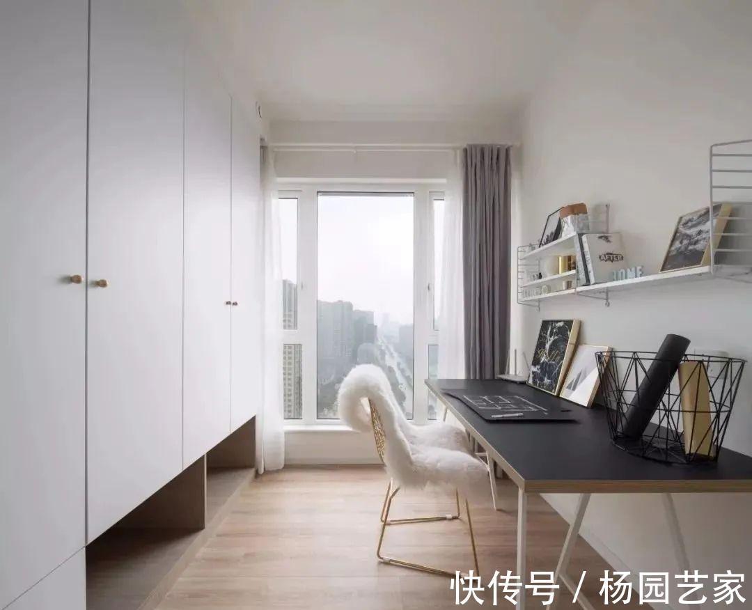 背景墙|113平北欧,三居室户型,清新又文艺!