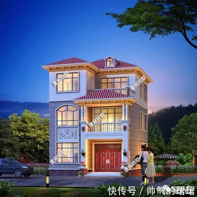 面宽|老家只能批地百来平米,选一款好看又易建的小户型,讨全家人欢心