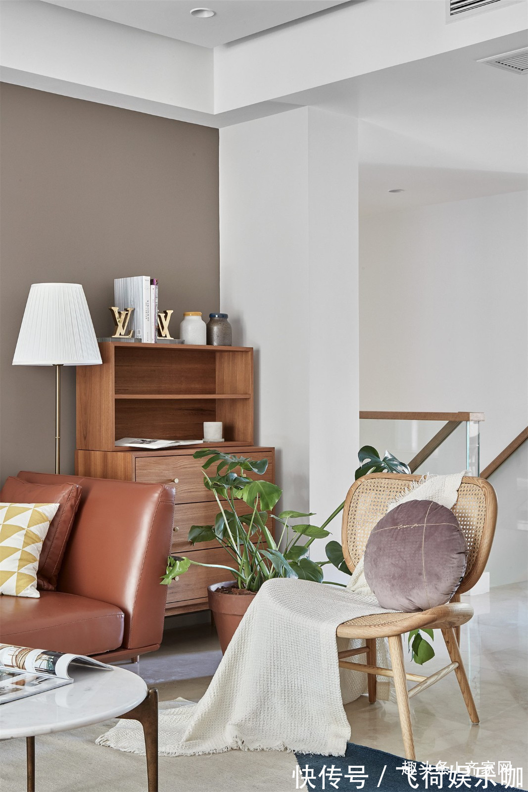 视觉感|95平三房北欧，复古的视觉感，柚木渐变的美感，创造家庭幸福感！