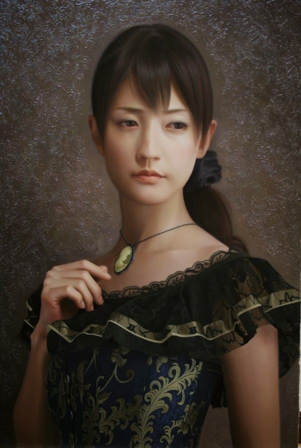 超写实绘画#日本超写实绘画第一人,80后艺术家冈冈康夫的最新作品