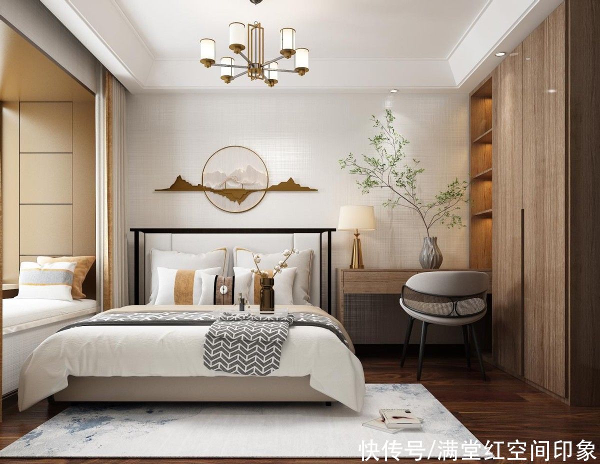 时尚|新中式与当代时尚，营造出优雅舒适环境