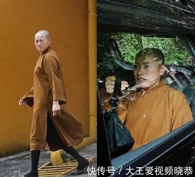 僧袍#这位女住持与两位和尚结婚,开豪车、住别墅,还在僧袍里穿黑丝
