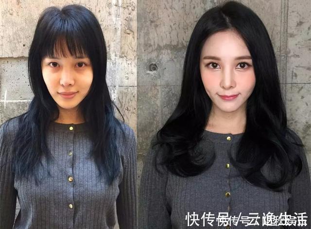 化妆|女人为什么要化妆,小伙伴们,咱们一起看看化妆与不花的照片!