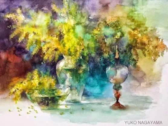 永山裕子|[第七届庐山水彩节邀请嘉宾]永山裕子艺术作品展