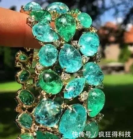 蓝色#帕拉伊巴碧玺,那道电光石火の蓝!