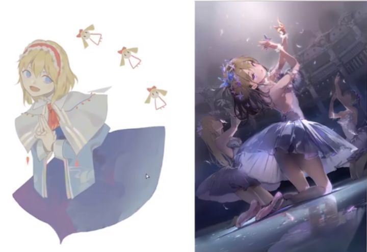 画面脏?不会调色?教你画出色彩丰富的画!