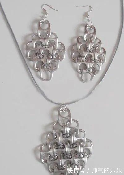 拉环|易拉罐喝完别扔,把环收集,简单的改一改,可做出很多妙用作品