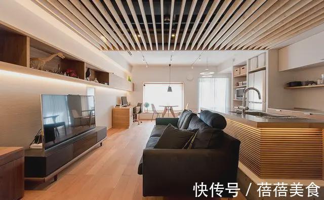 装修|74㎡四口之家的住宅装修,温暖、安静、自然