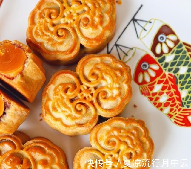 50g|100%成功经典广式月饼配方(温度时间可参考)!