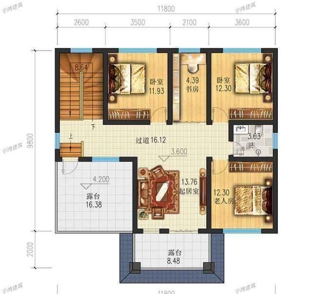 别墅|3款全新农村别墅，小面积低造价，适合农村的才是最好的
