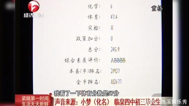 教育局|中考查分505分，三天后竟变240分，太多巧合引质疑