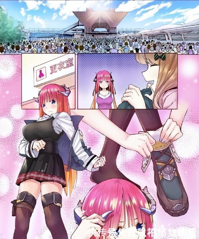 COS|明日方舟 二乃竟然在漫画里COS起了风笛,玩家简直一模一样