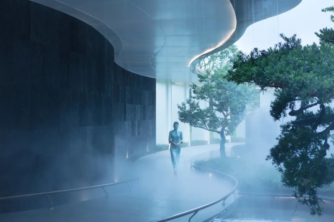 设计|以地为纸,泼墨生花|世茂滨江壹号