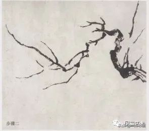 梅花$分享几组写意梅花创作示范