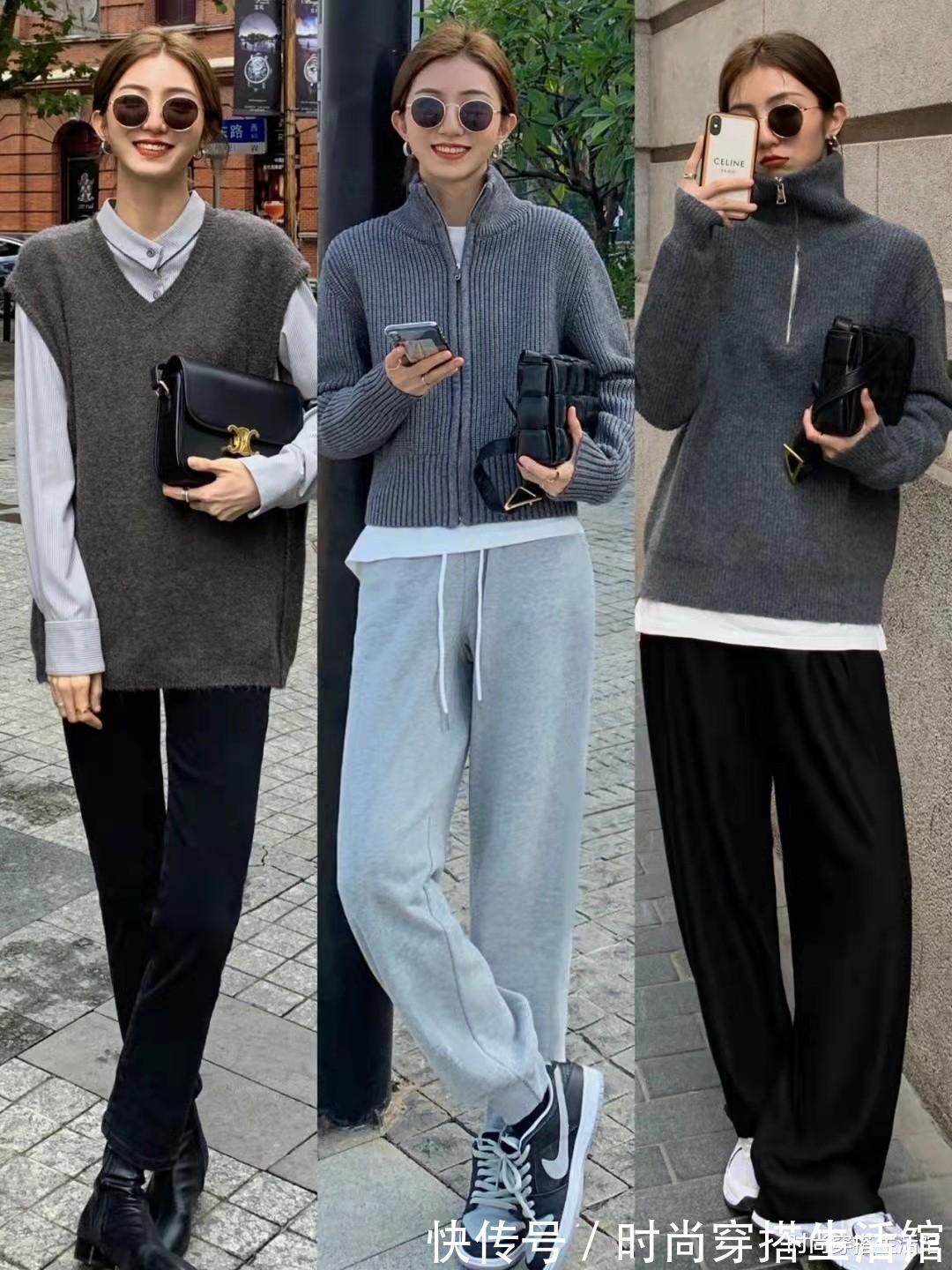 春天 春天的毛衣不要“随便搭”,3个搭配公式+3个穿搭示范,时髦保暖