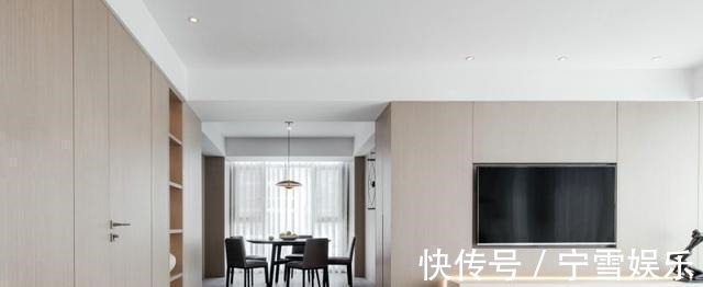 户型|花18万改造180平三居室旧房,现代风格太漂亮,邻居以为走错门了