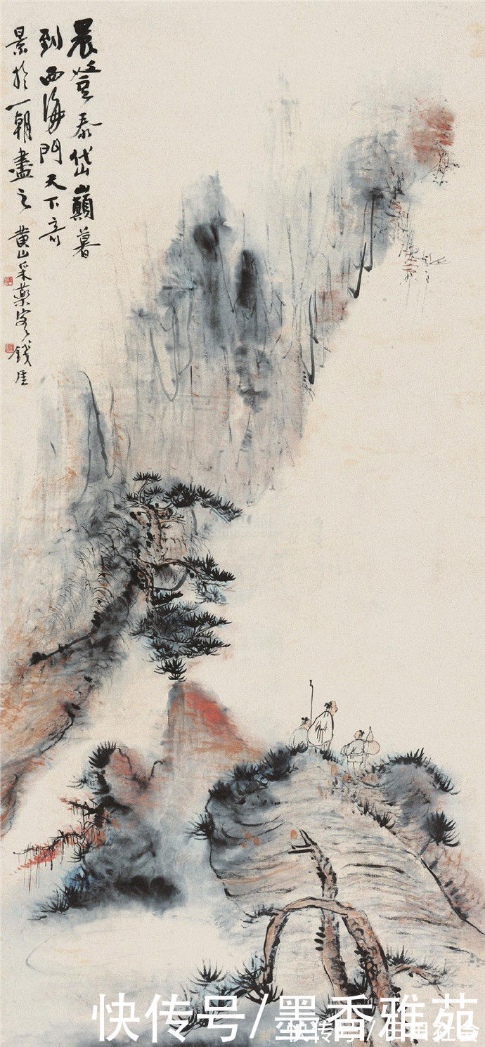 钱瘦铁！海派画坛名家钱瘦铁高清绘画作品欣赏