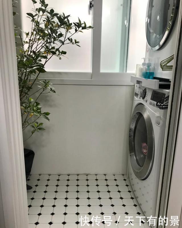 餐边柜|夫妻改造56㎡老破小,变身简约舒适的小婚房,小餐厅设计真机智!