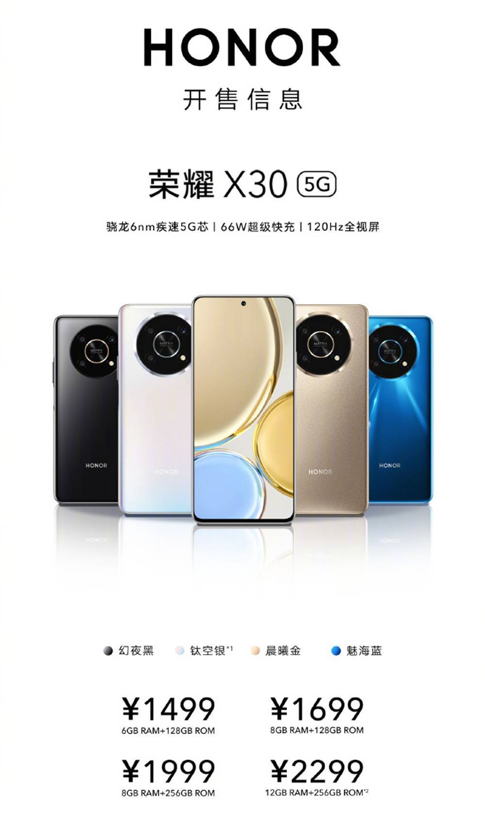 千元机|荣耀X30系列正式发布，八年诚意之作有何不同？网友：配置低了点