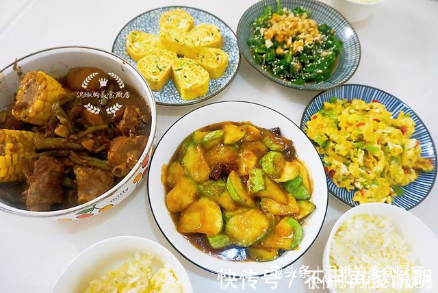 晒晒一家三口的晚餐,一周七天不重样,营养丰富,花钱不多吃得香