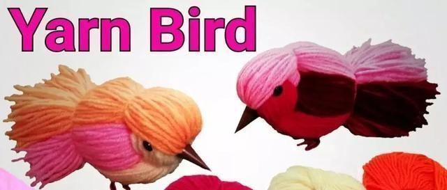 diy|织毛衣剩下一点毛线，留着做什么DIY小鸟玩偶吧，孩子可喜欢了