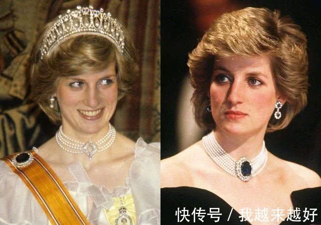 珠宝$戴安娜生前的经典项链,被卡米拉改成胸针,却戴一次被人骂一次