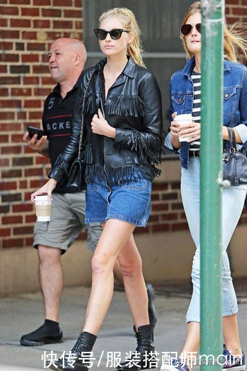 皮衣穿着不好看？大多数是版型没选对，学会这4点很重要