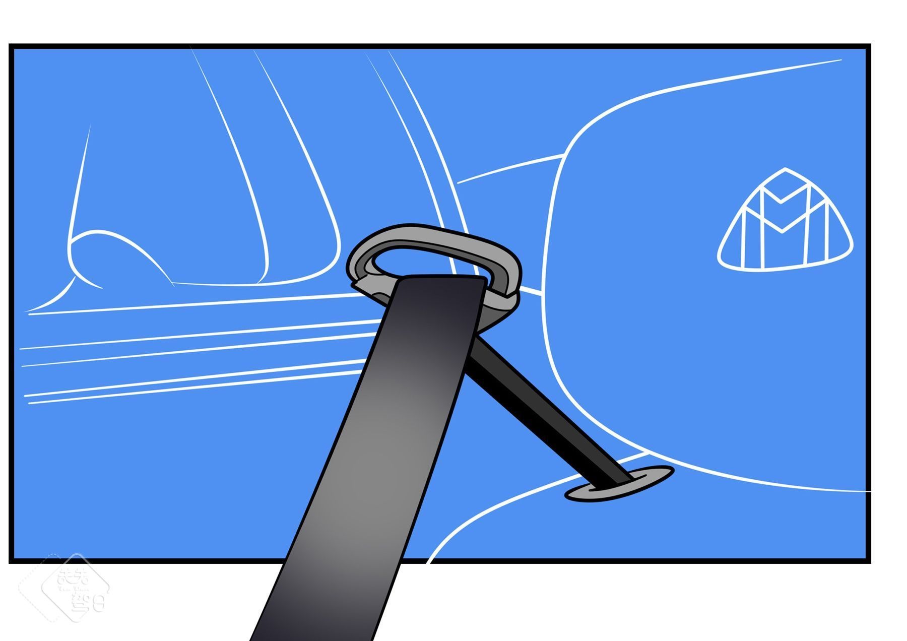 迈巴赫|关关驾日漫画日记 奔驰迈巴赫S480,150万的陆地奢华头等舱