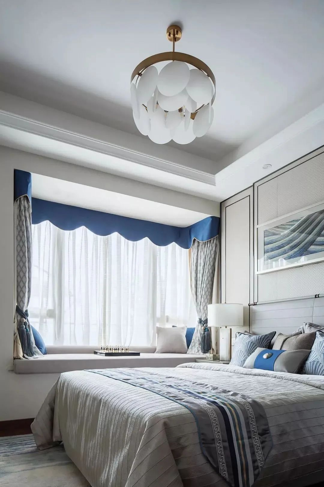 三居室新中式美居，轻奢儒雅的华丽气质|黄石装修 | 三居室