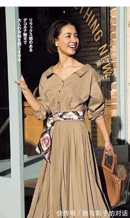 裙子 会穿裙子的女人不显老!学学日本主妇的减龄穿搭,优雅端庄有气质!