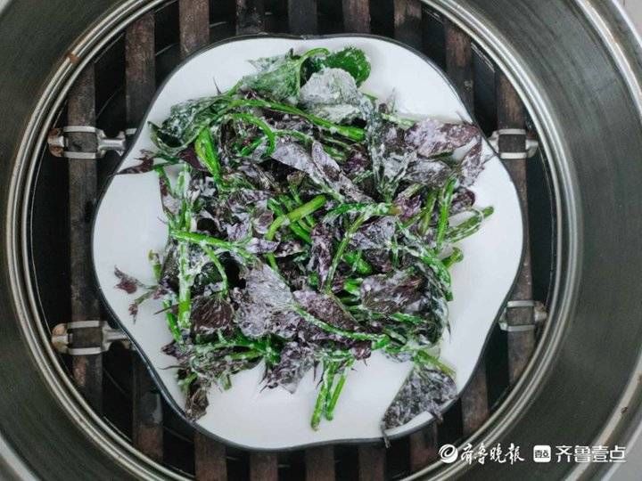 齐鲁晚报|壹粉食堂｜你吃过蒸红薯叶嘛？简单快捷又美味，一起了解下吧