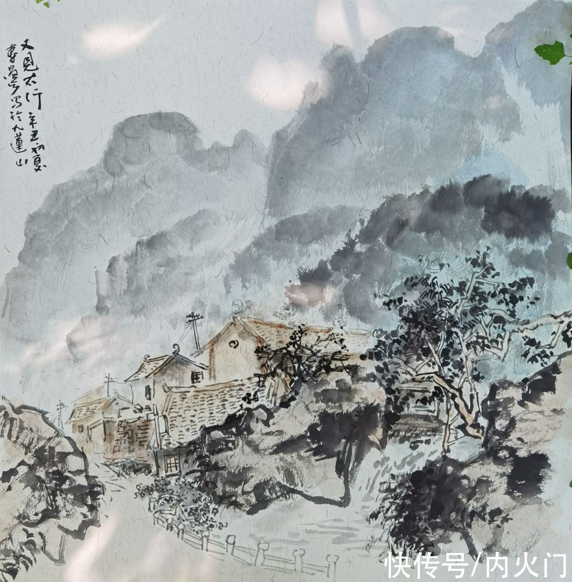 太行山|河南省花鸟画研究会走进太行山采风写生活动