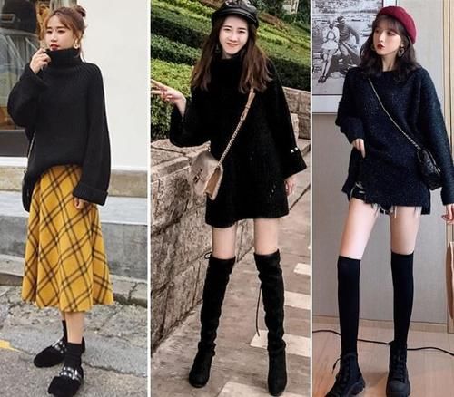 肤色 毛衣的时尚穿搭,让你提升穿衣质感和气质,你还差哪款