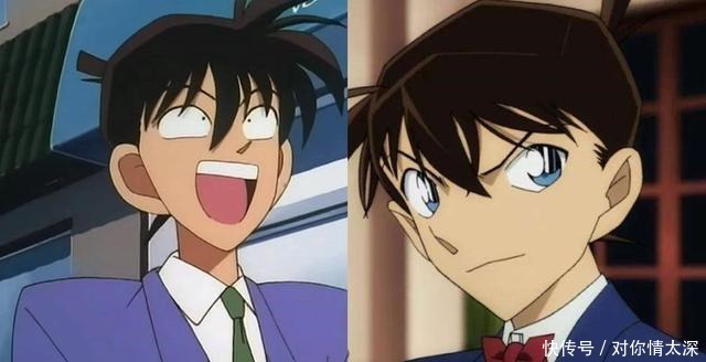 表情|名侦探柯南23年的改变,工藤的表情从“猥琐”,变阳光