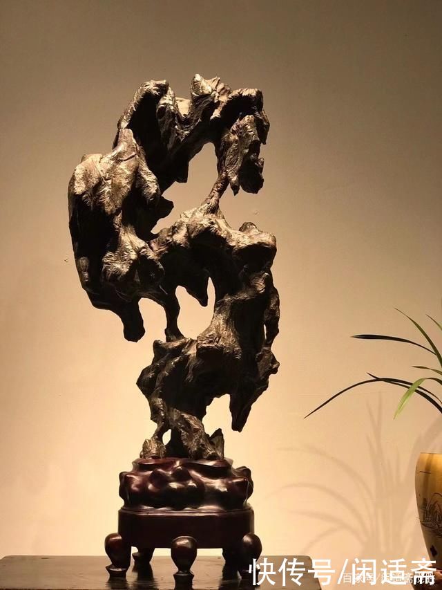 长物志|文人赏石，灵璧石，挽云峰