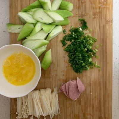 下饭鲜美汤系列-丝瓜鸡蛋汤自己做,方便更放心