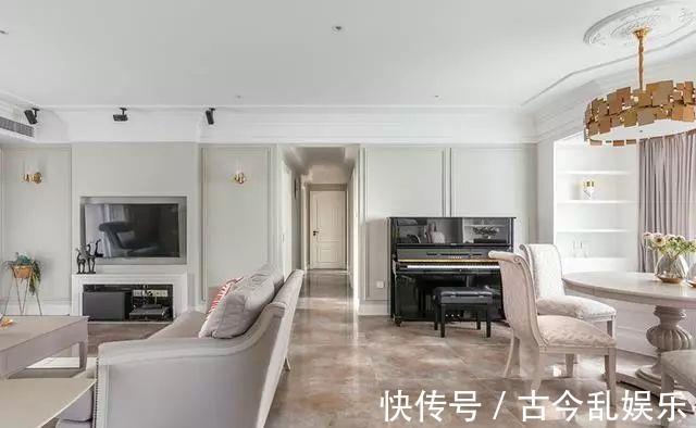新房|参观同事130平新房，餐厅巧设不规则卡座，让人耳目一新