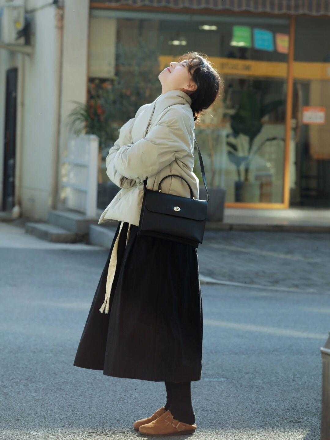 穿衣风格 小个子女生也能穿出韩系范儿,这些搭配保暖又有腔调,时髦百搭